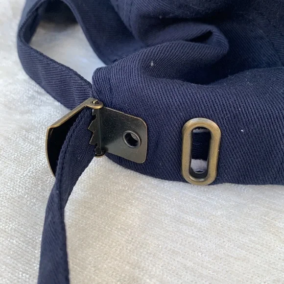 Disney Parks Mickey Mouse Red Embroidered Adjustable Navy Blue Cap - Picture 5 of 8